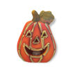 Picture of HALLOWEEN TERRACOTTA PUMPKIN WITH LED LIGHT SMALL